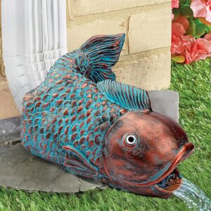 Eco Fish Gutter Diverter Rain Extender 3x4"