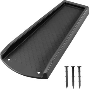 Ogutter 24" Downspout Splash Block - Black