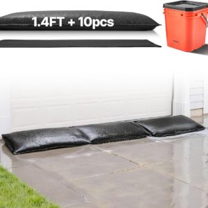 VEVOR Flood Barrier 10-Pack: Quick Flood Protection