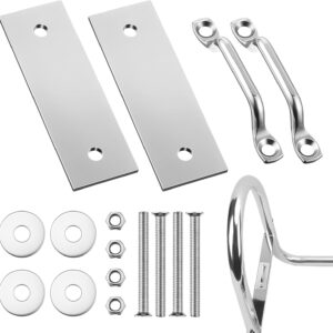 Stainless Steel Pontoon Ladder Kit – 2 Pack, Fits Marine AL-A3 to A5 & AL-C4