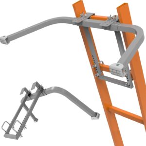 Heavy-Duty Ladder Stabilizer for Roof & Gutters