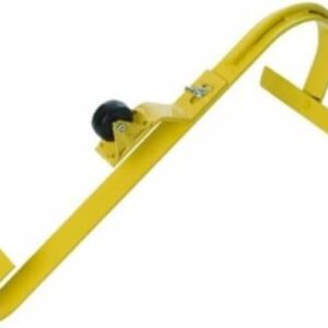 Heavy-Duty Roof Ridge Ladder Hook - Yellow