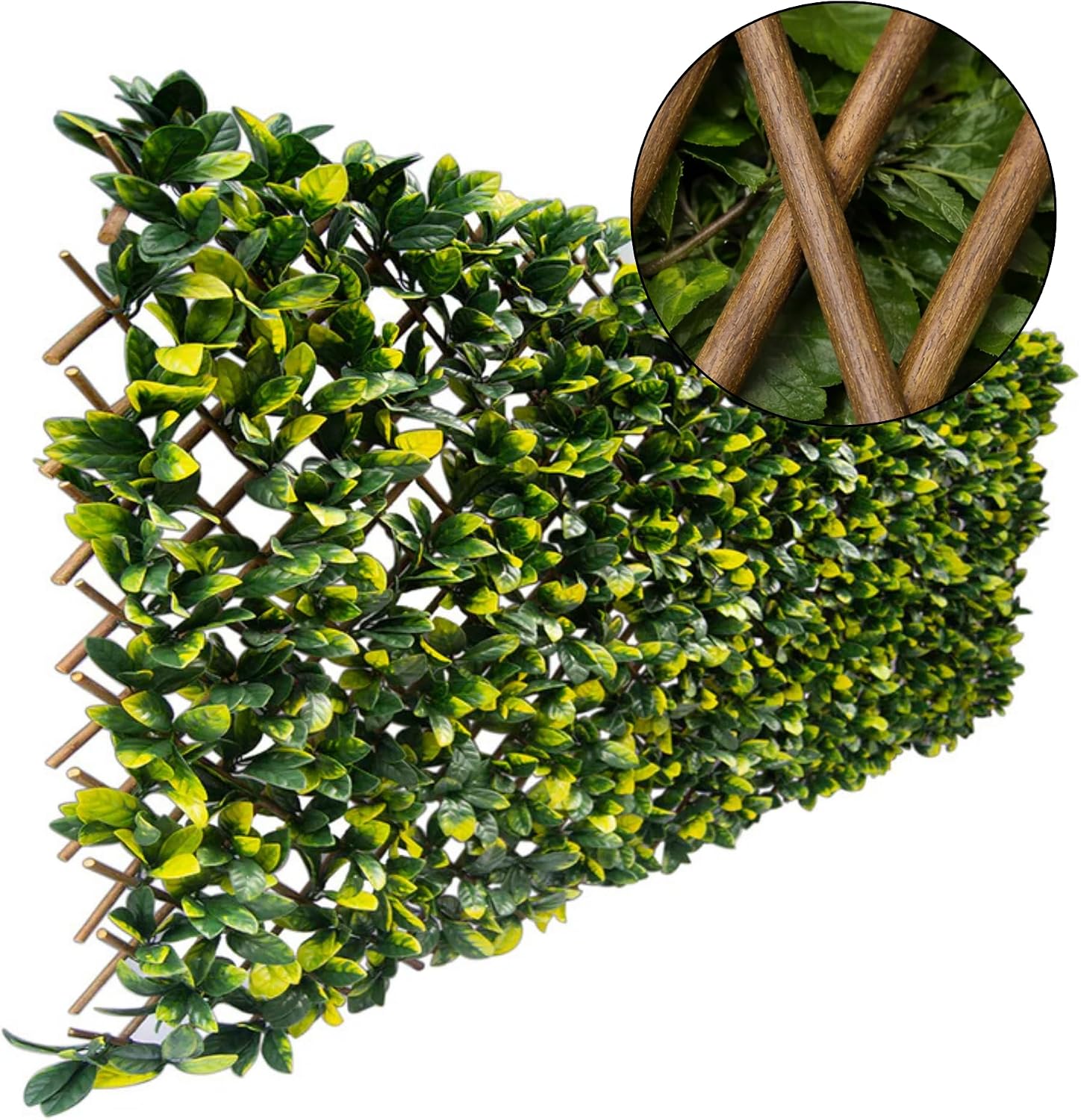 GreenSmart Expandable Lattice Privacy Fence - 98x30in