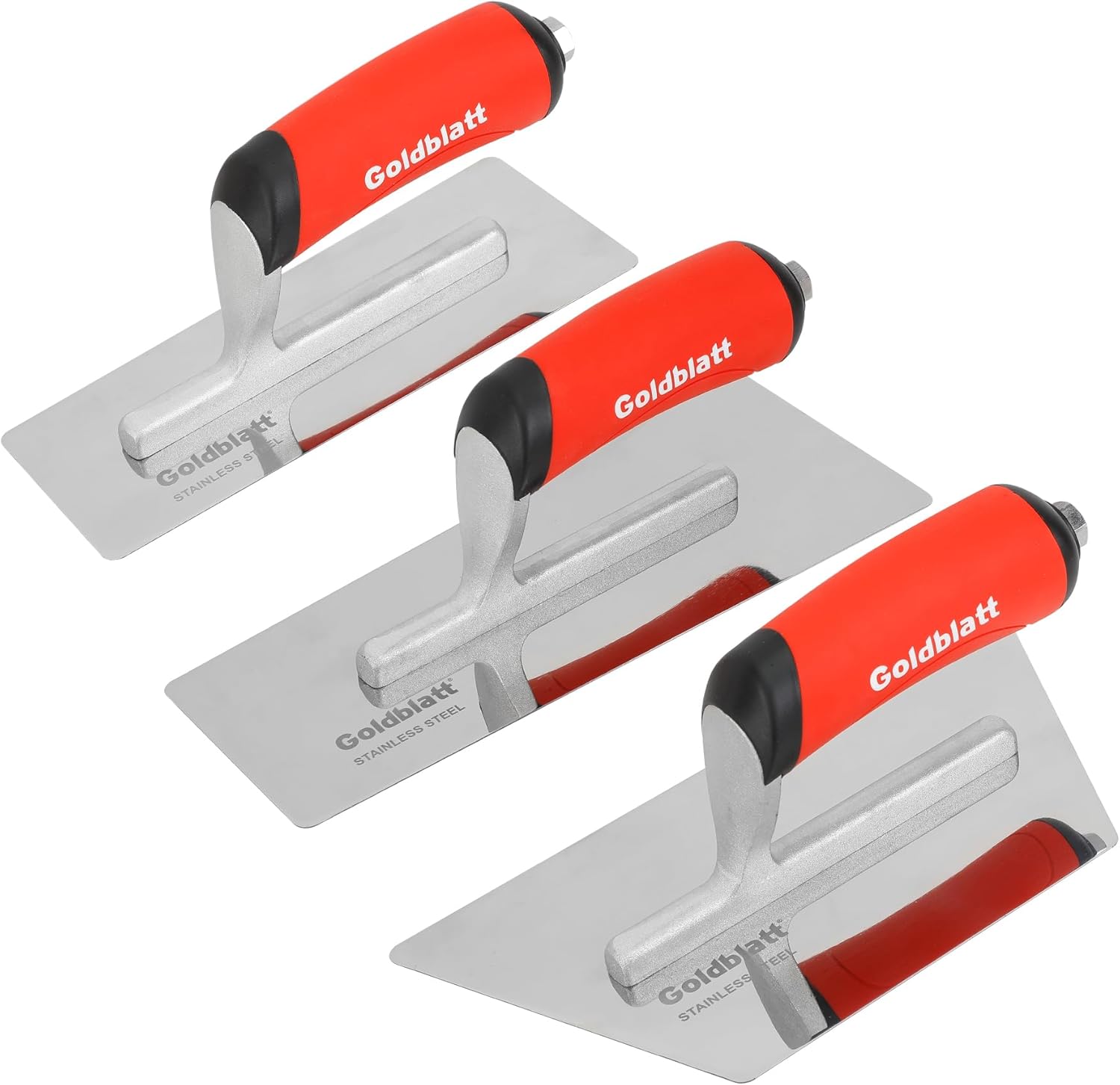Goldblatt Venetian Plaster Trowel Set, 3-Piece Set