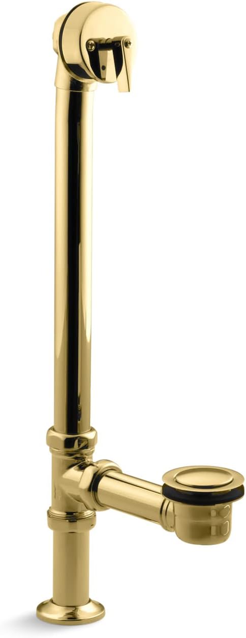 Kohler Artifacts Bath Drain, Matte Black