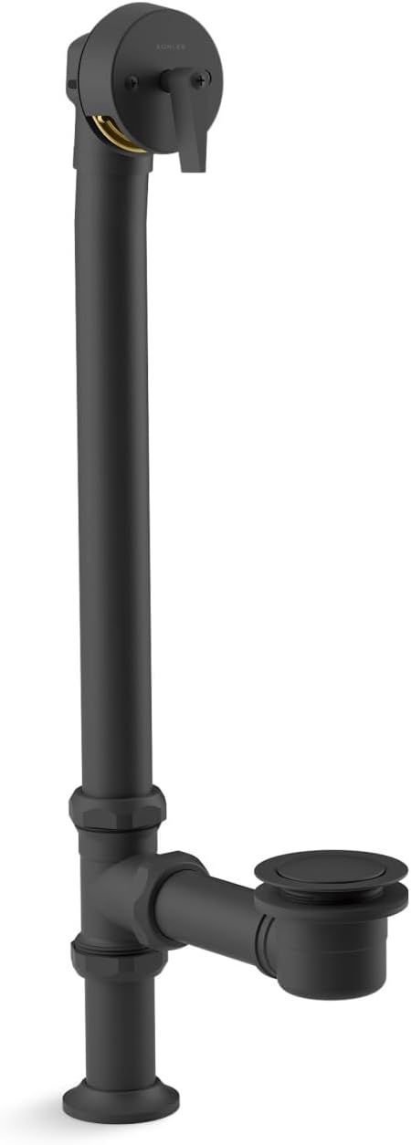 Kohler K-7159-BL Matte Black Bath Drain