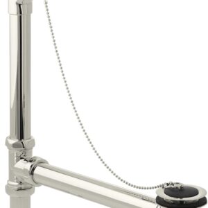 KOHLER 106-SN Antique Bath Drain, Polished Nickel