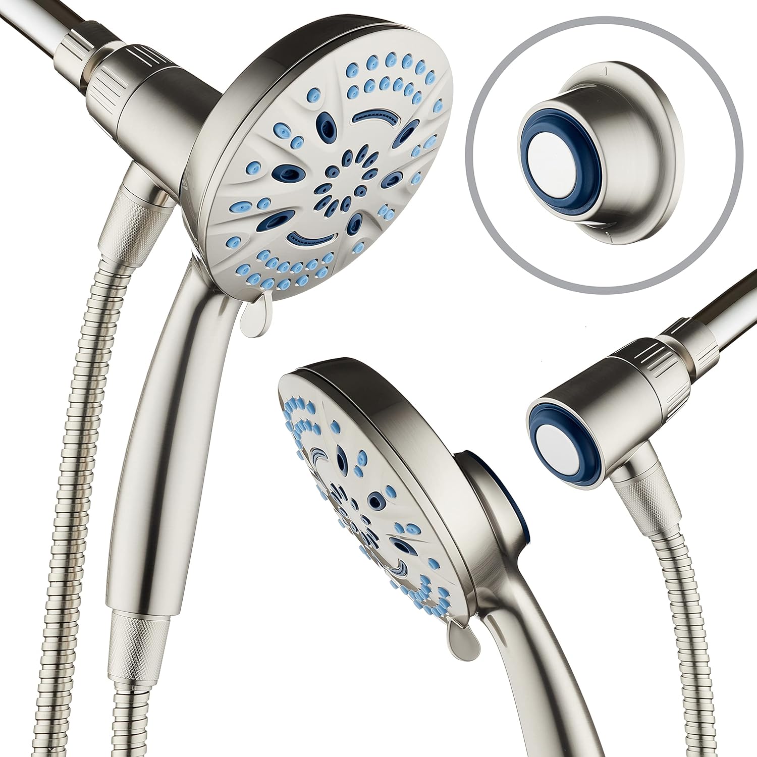 AquaCare Magneton 8-Mode Handheld Shower Head