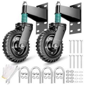 Heavy-Duty Gate Wheel, 2-Pack, 6"