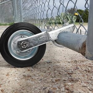 Mofeez Gate Wheel for Metal Swing Gate 1-5/8" to 2"