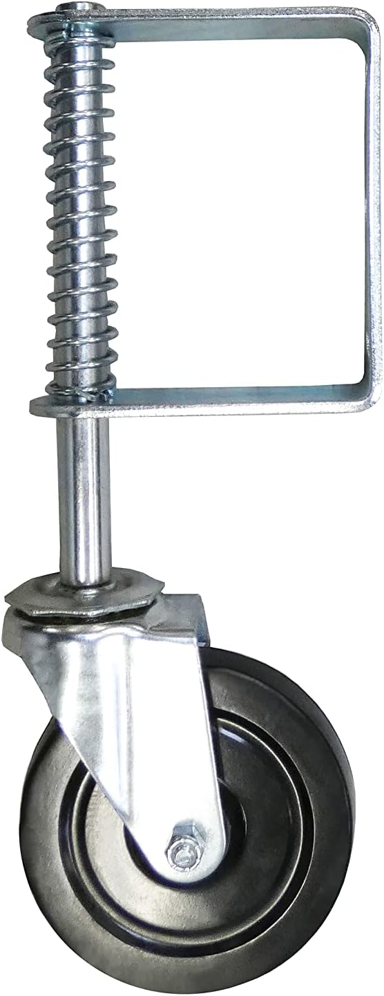 Shepherd 5" Hard Rubber Gate Caster, 220 lbs