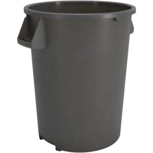 SPARTA Bronco 32 Gal Trash Can, Gray - NSF Certified