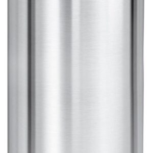 32-Gallon Stainless Steel Open Top Trash Can
