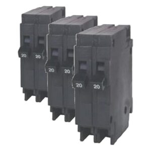 Siemens Q2020 20-Amp Circuit Breakers (Pack of 3)