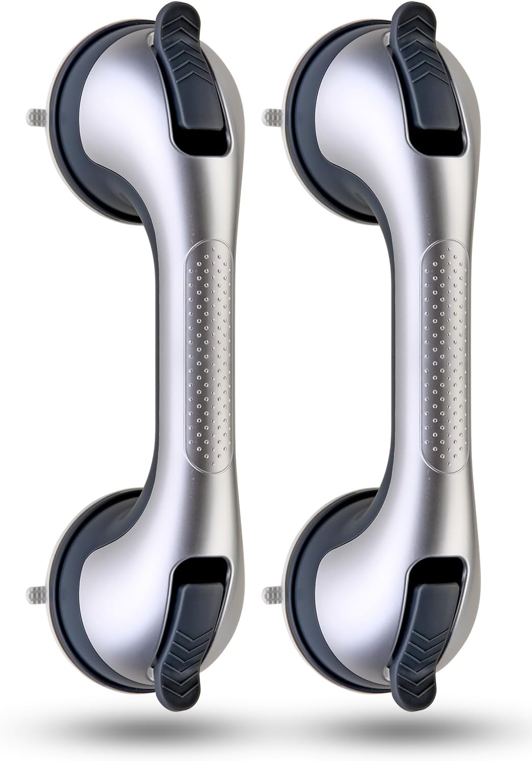 CIVJET Suction Shower Grab Bars - 2 Pack, No-Drill