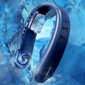 EGOPP 30°F Neck Fan - 8H Cold Air AC, 360° Cooling