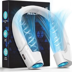 Mavax ChillGo Portable Neck Fan - 5th Gen White
