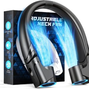 Vortara ChillGo 5th Gen Neck Fan - 200% Stronger Airflow