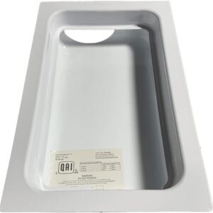 DBX1000M Metal Dryer Vent Box with Trim Ring - 2x4"