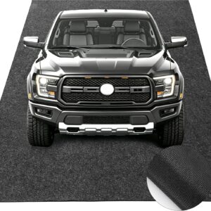 Garage Floor Mat 8'10"x22' - Oil Absorbent & Waterproof