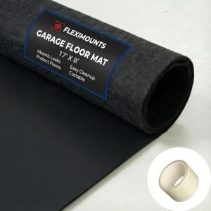 FLEXIMOUNTS 17' x 8' Garage Floor Oil Spill Mat