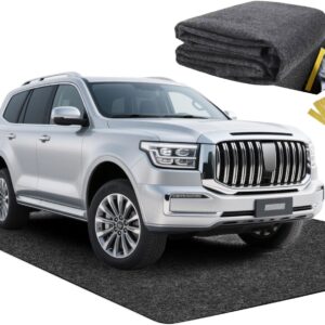 Heavy-Duty Garage Floor Mat 17'x7.45" - Oil & Waterproof