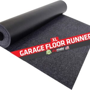Drymate Garage Floor Runner Mat – 18' x 2'6" Charcoal
