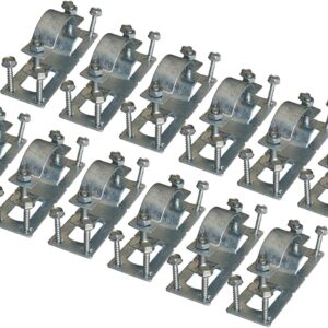 OZCO 12-Pack Galvanized Fence Brackets