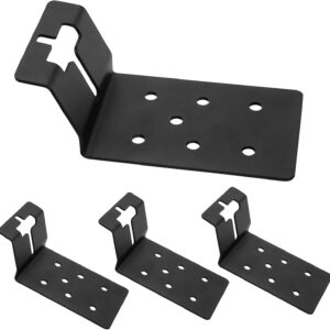 ICokin 4-Pack T-Post Bracket 3" Sign Mount