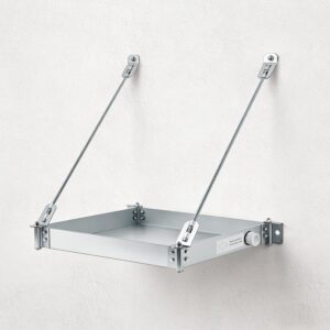 Wall Mount Water Heater Platform - 375 lbs Capacity