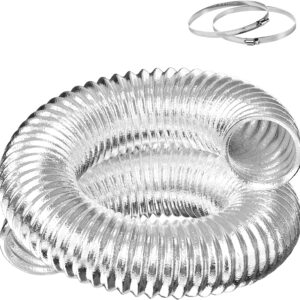 6-Inch Aluminum Ducting, 25-Ft, Heavy-Duty