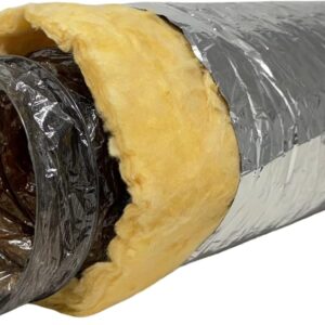 F&L Insulated Flex Duct 8" x 25ft - HVAC Air Ducting