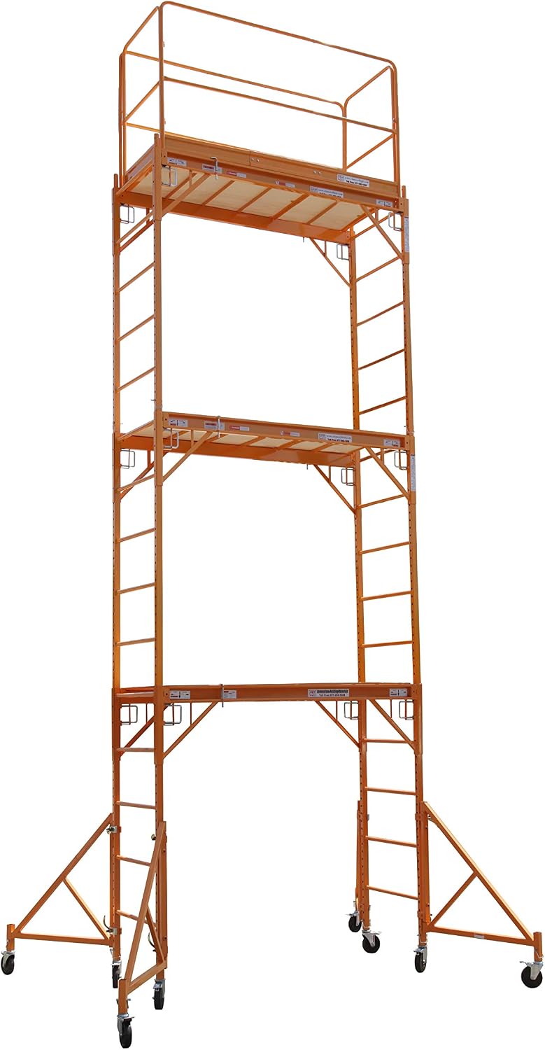 CBM Scaffold 18ft Maxi Triple Tower Kit - 1,000 Lbs