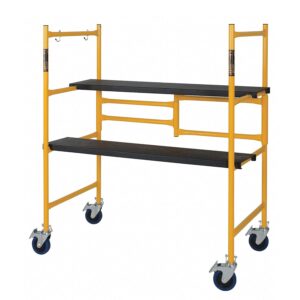Metaltech Aluminum Scaffold - 500 lb Capacity, 3'10" Height