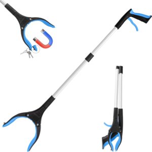 ERIGREBE 32.65in Grabber Tool - Foldable Reacher with Magnet