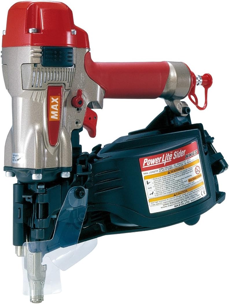 Max HN65 Nailer - Lightweight Siding & Decking Tool