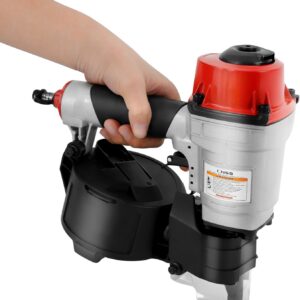 Josbuynls CN55 Coil Siding Nailer - 75-100PSI Pneumatic Gun