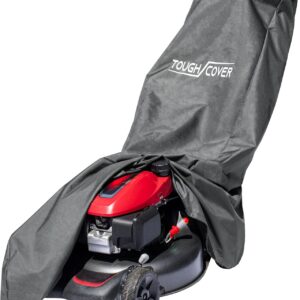 Heavy-Duty Lawn Mower Cover 600D - 94"x19.5"x13.5" Black