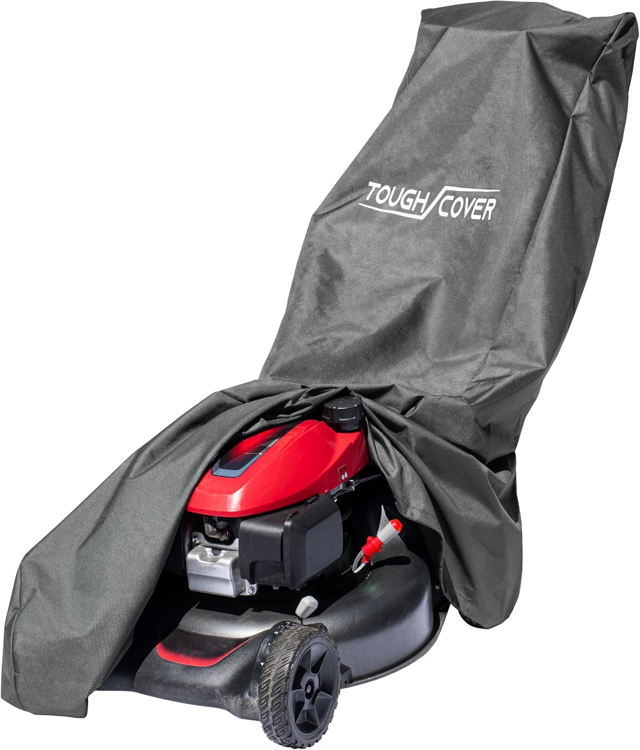 Heavy-Duty Lawn Mower Cover 600D - 94"x19.5"x13.5" Black