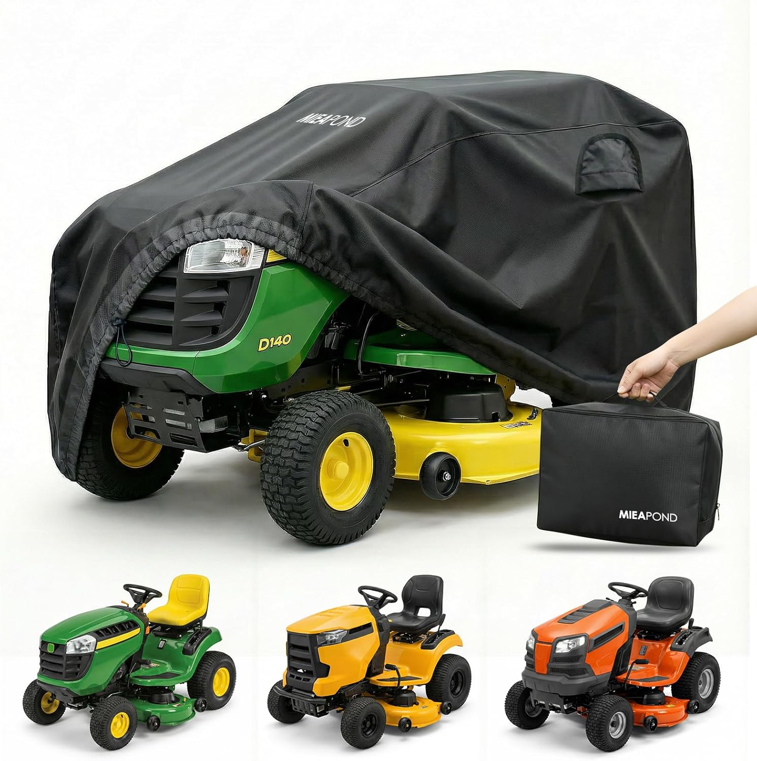 Heavy-Duty John Deere 100-X300 Lawn Mower Cover