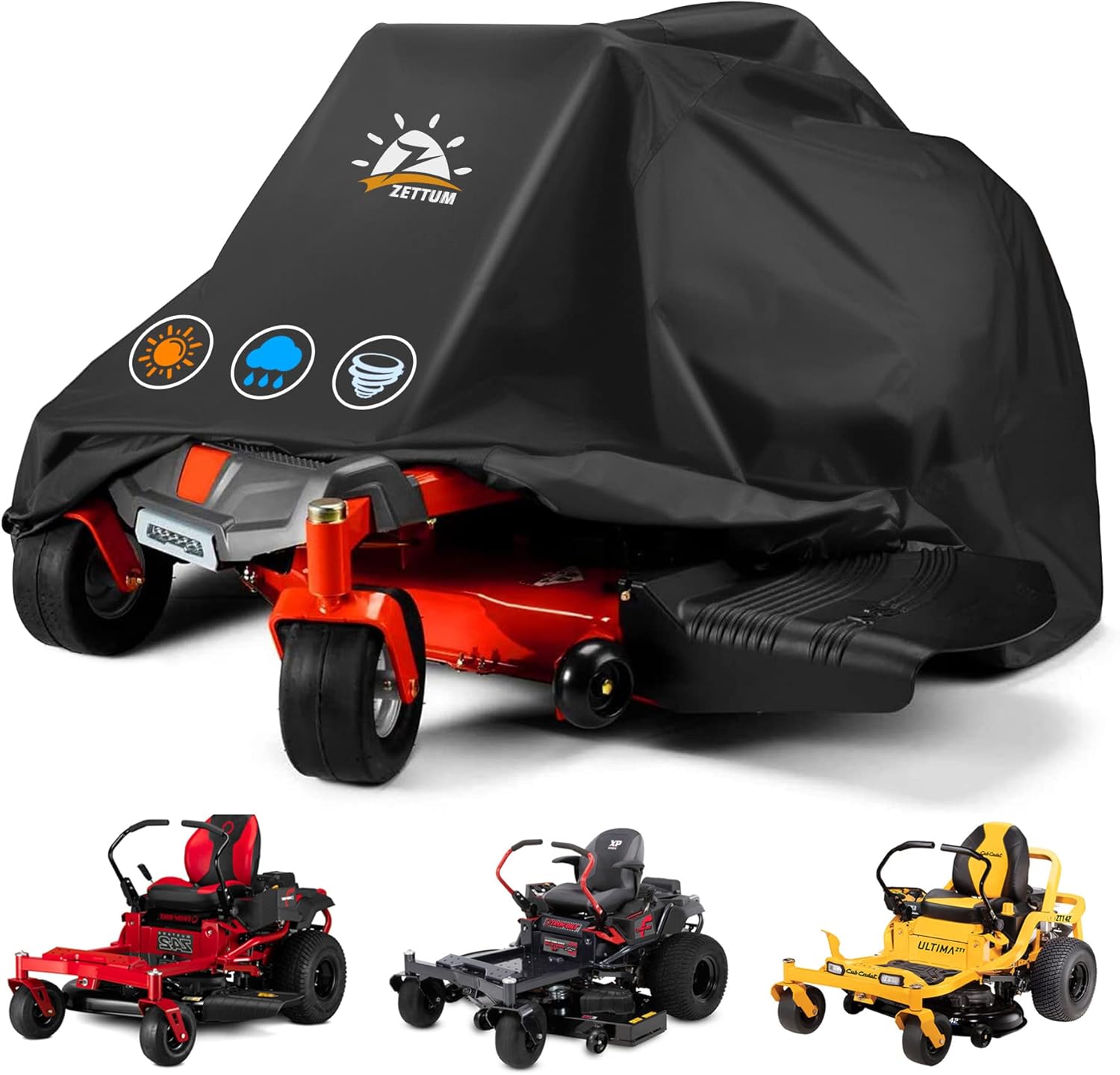 Zettum Zero Turn Mower Cover - Waterproof Heavy-Duty Fit