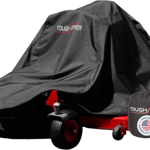Tough Cover Zero Turn Mower Cover - Black, Waterproof & UV Resistant
