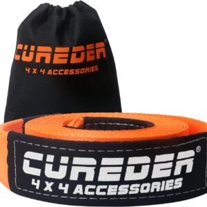 3" x 30ft Tow Strap - 35,121 lb Break Strength