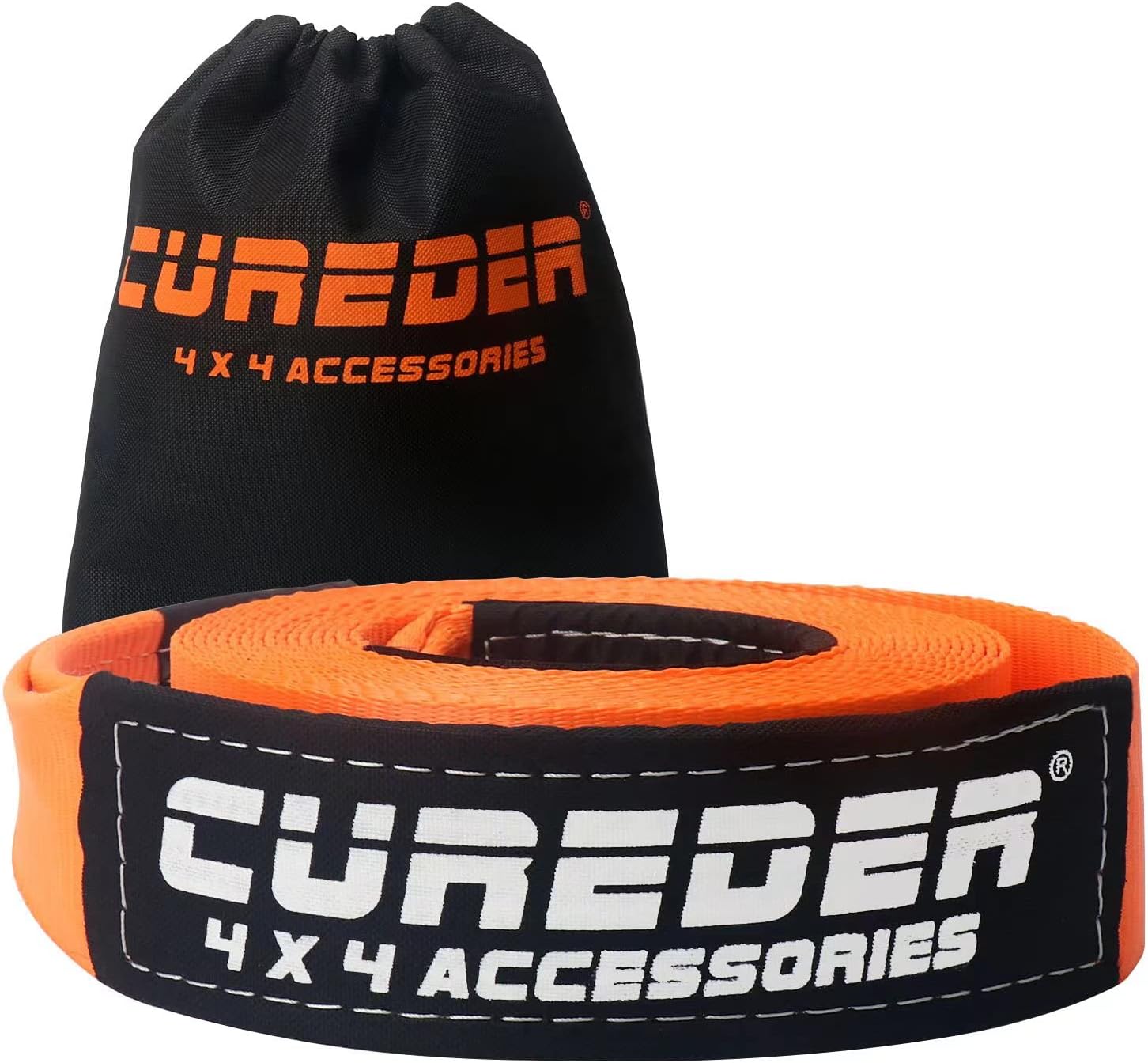 3" x 30ft Tow Strap - 35,121 lb Break Strength