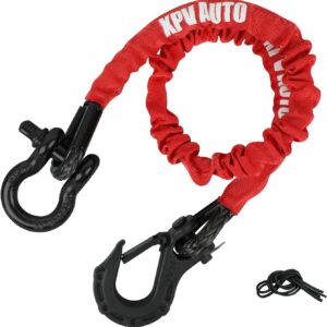 XPV AUTO 18,000lb Recovery Tow Strap 2FT