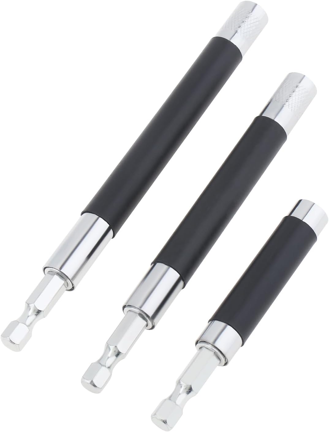 ChgImposs 3pc Magnetic Bit Holder Set - 80/120/140mm