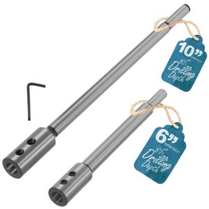 Fulton 6" & 10" Forstner Bit Set – 3/8" Shank