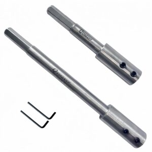 2-Piece Forstner Drill Bit Extension Kit
