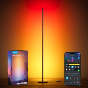 Govee RGBIC Smart Floor Lamp - 16M Colors, Alexa Compatible