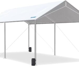 Quictent 10x20 ft Heavy Duty Car Canopy - Durable Outdoor Shelter